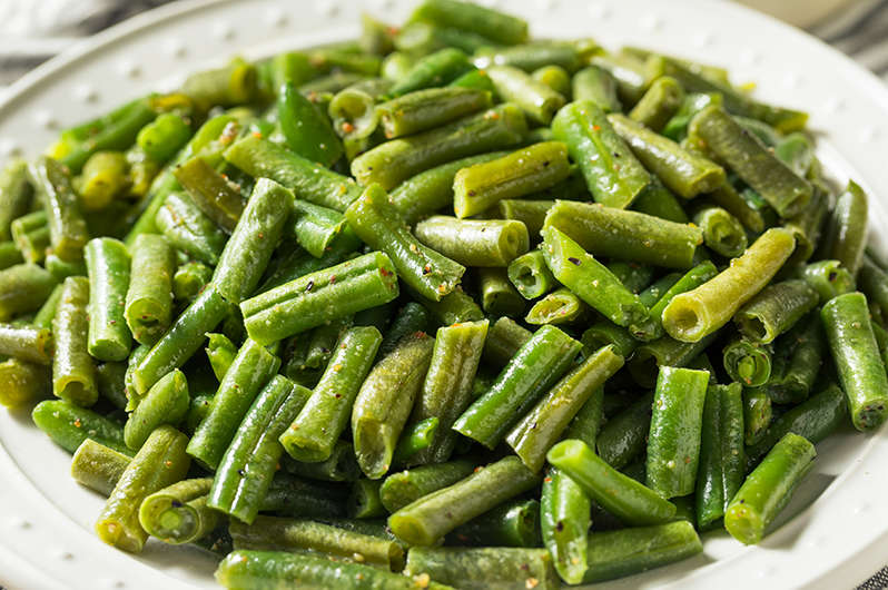 Green Beans Homemade Sauteed Cooked Green Beans